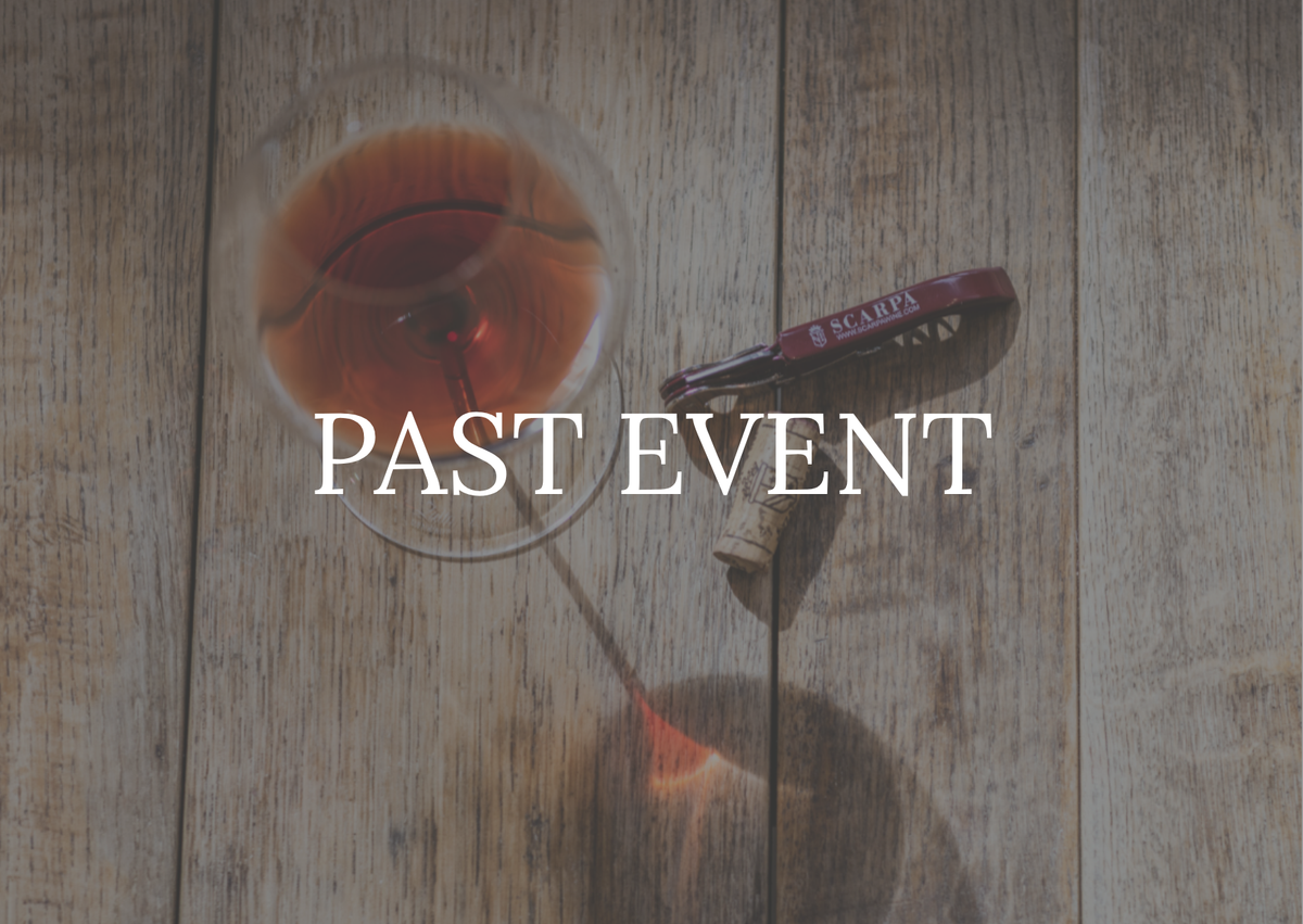 Piedmont meets Japanese wagyu:  Scarpa Winemaker Dinner at TAK