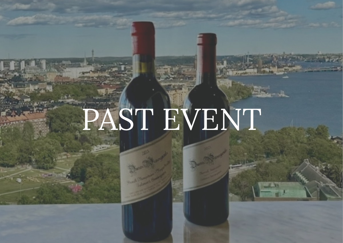 En kväll med Dunn Vineyards på La Tour